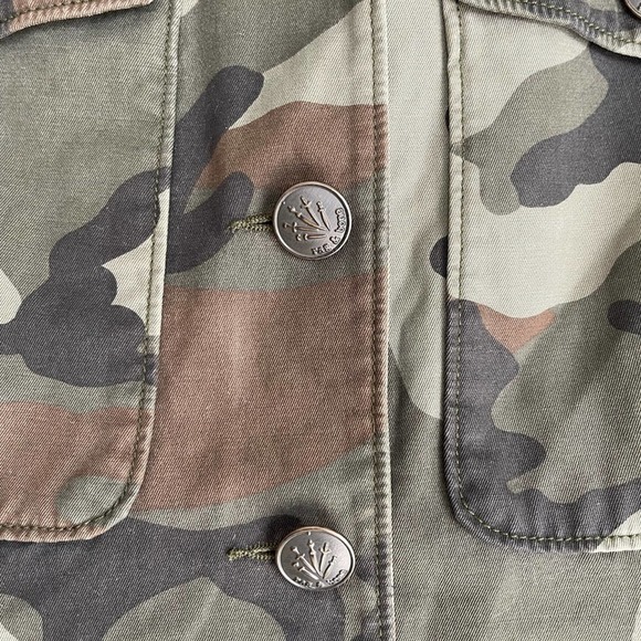 Rag and Bone Leigh Camo Jacket Size 4 - Picture 5 of 10